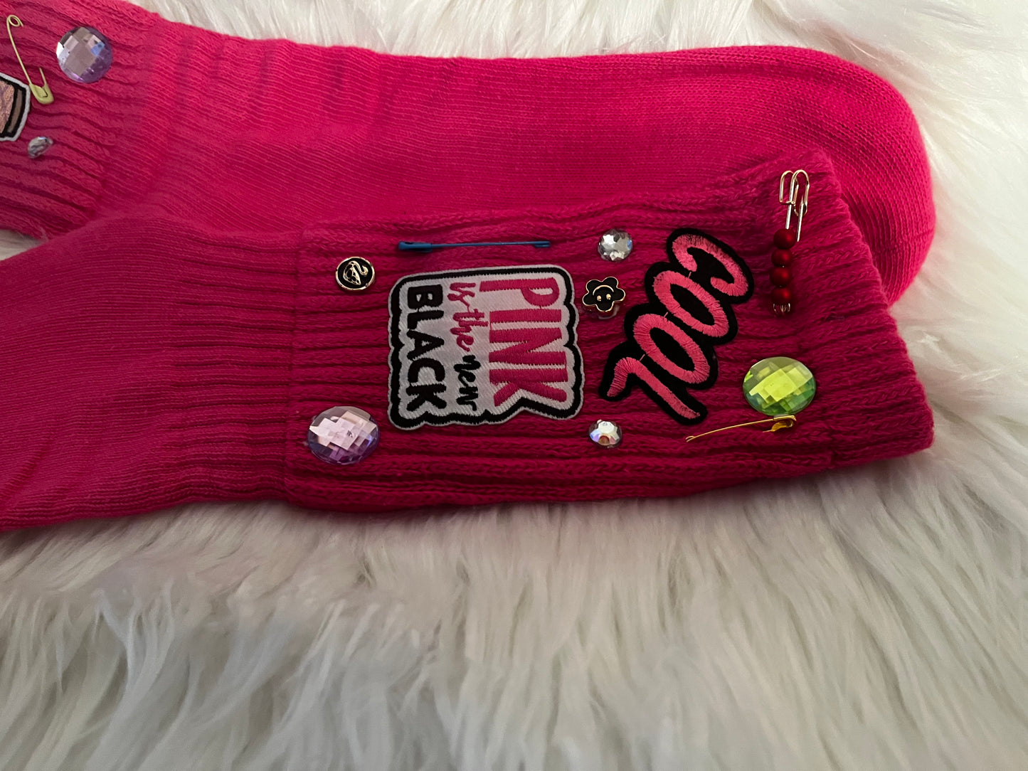 Pink Junk Socks