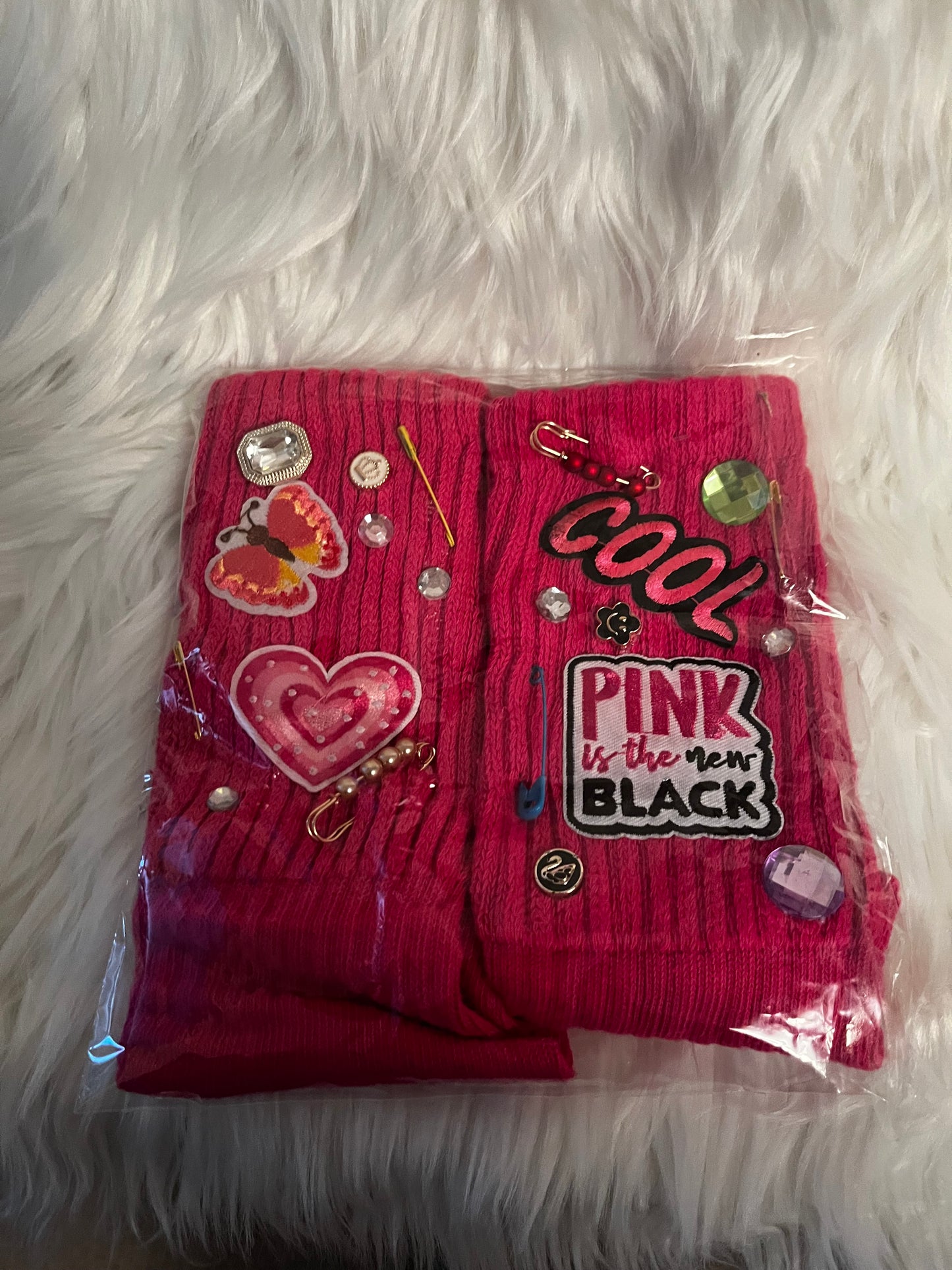 Pink Junk Socks