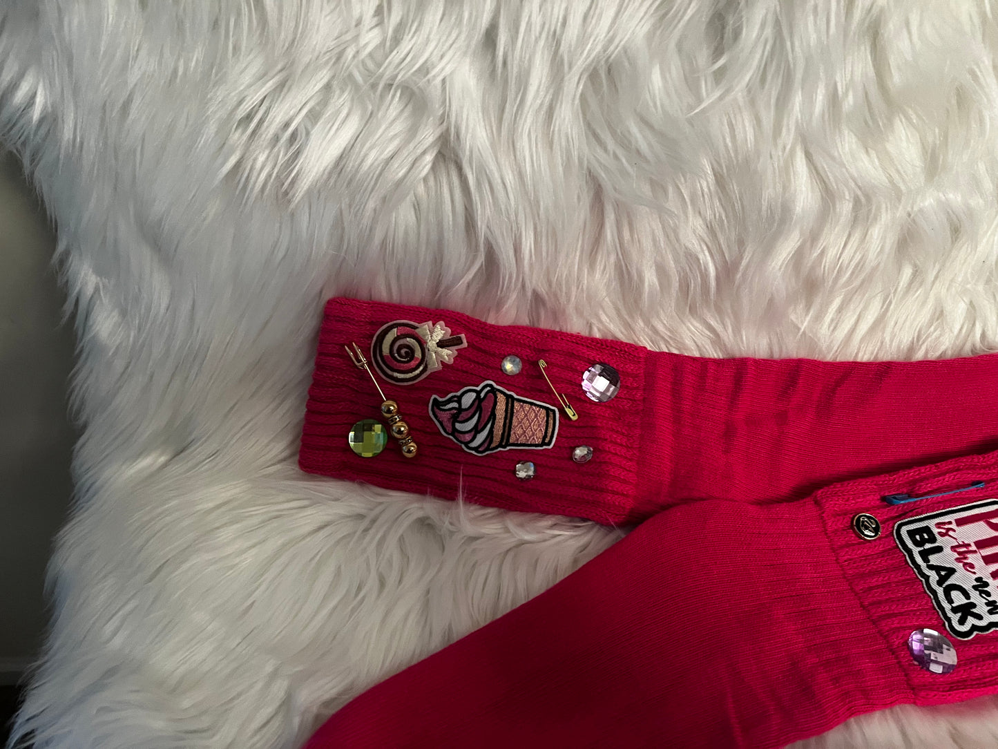 Pink Junk Socks