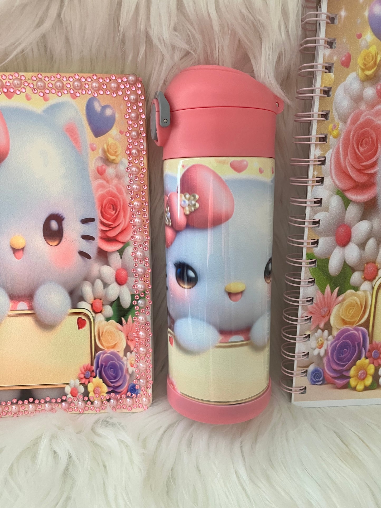 Three Piece Cute Kittie Set