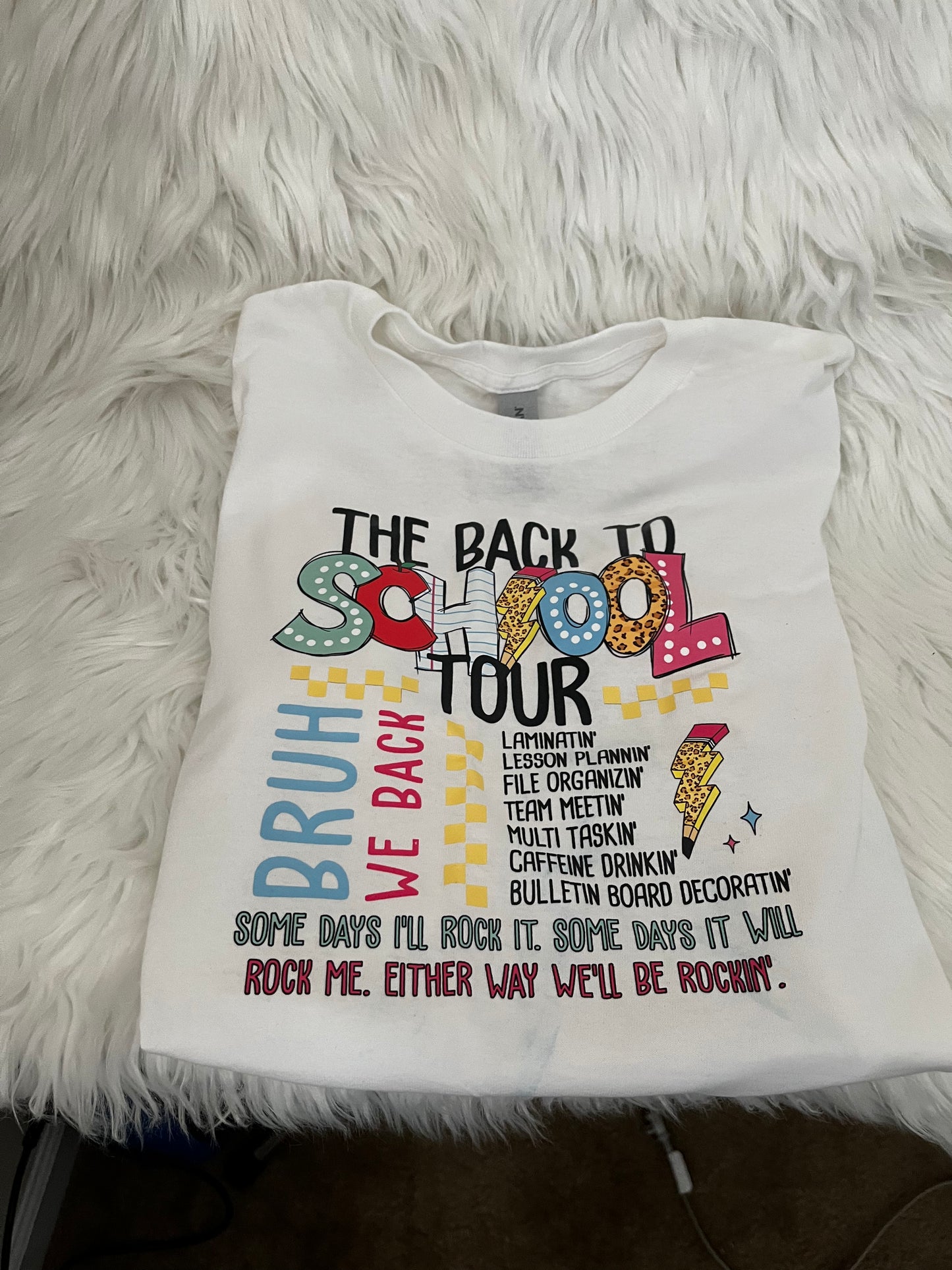 Back to School Tour Tshirt