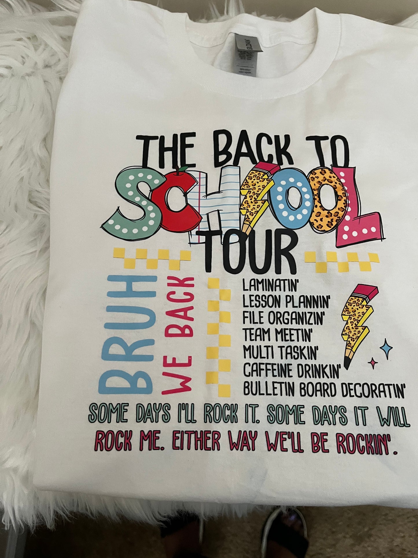 Back to School Tour Tshirt