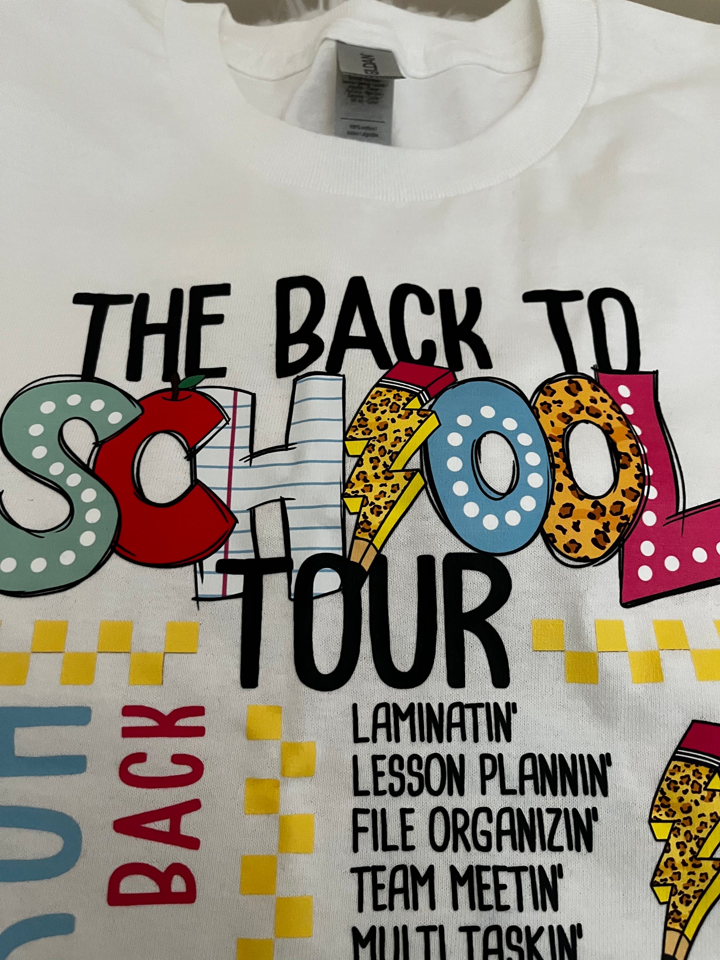 Back to School Tour Tshirt