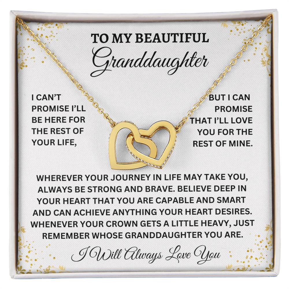 Grandmother-Granddaughter Double Heart Necklace