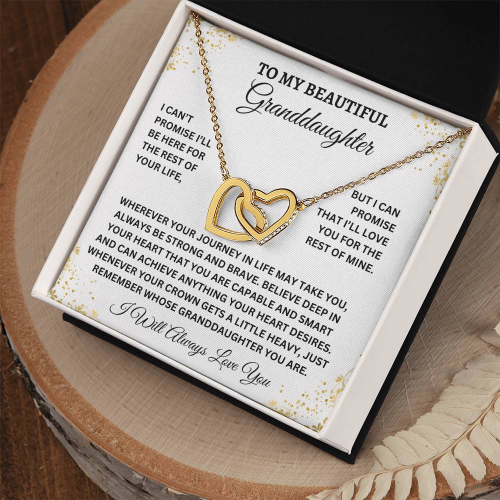 Grandmother-Granddaughter Double Heart Necklace