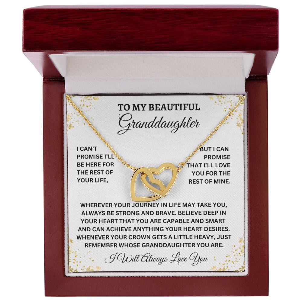 Grandmother-Granddaughter Double Heart Necklace
