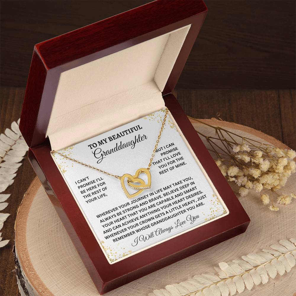 Grandmother-Granddaughter Double Heart Necklace
