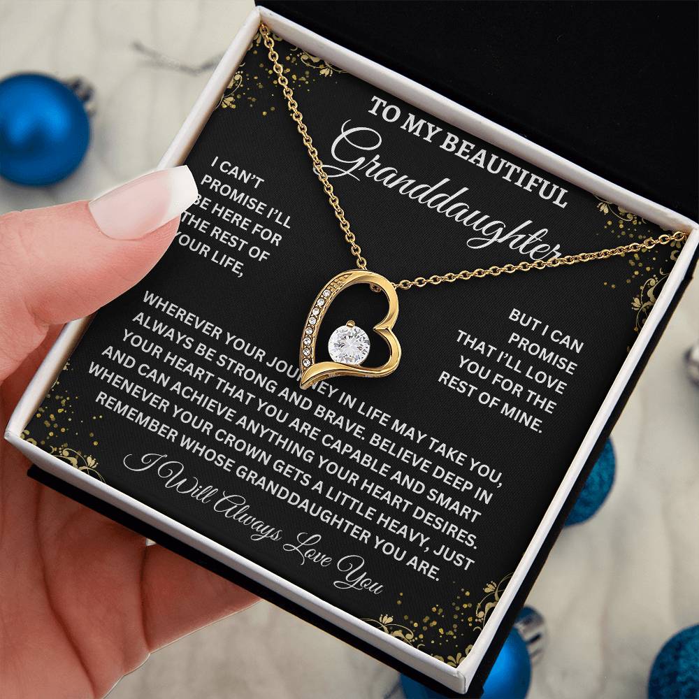 Grandmother-Granddaughter Forever Love Necklace