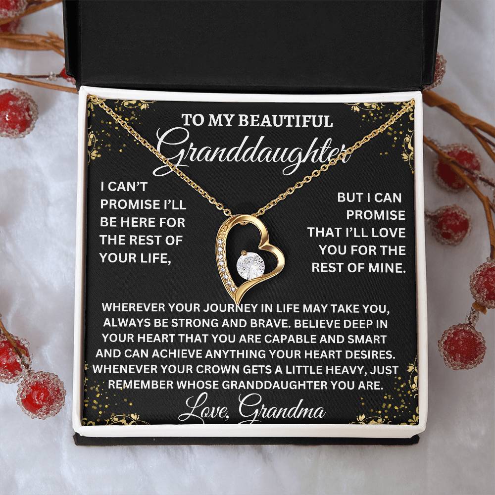 Grandmother's Message to Beloved Granddaughter