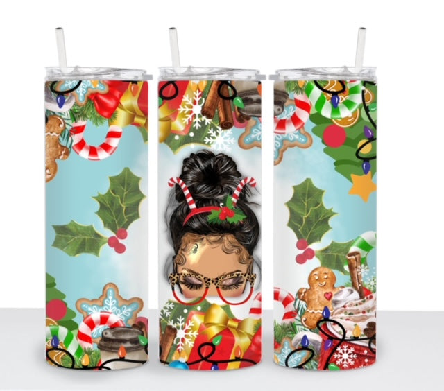 Busy Mother Christmas Tumbler