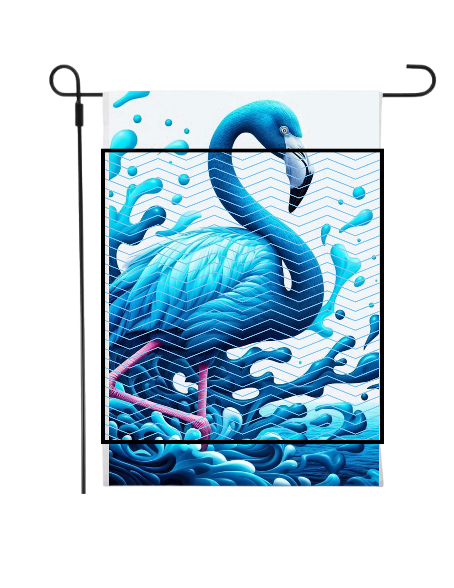 Blue Flamingo-Harris Walz