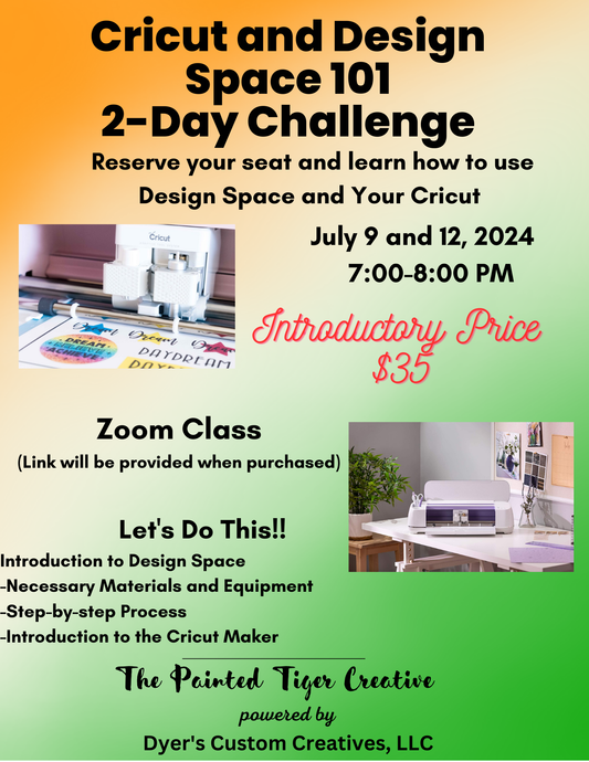 Cricut and Design Space 2-Day Challenge