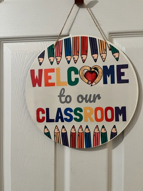 Welcome Your Students Wall Hanging