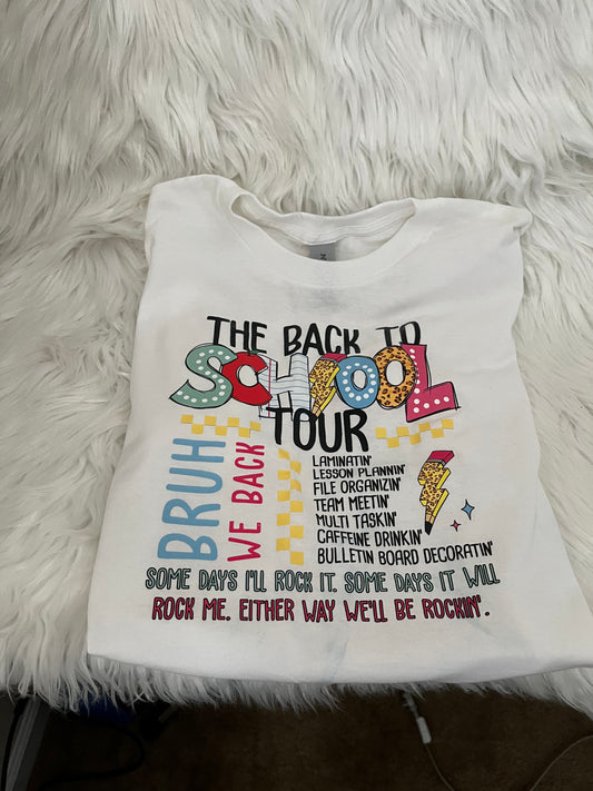 Back to School Tour Tshirt
