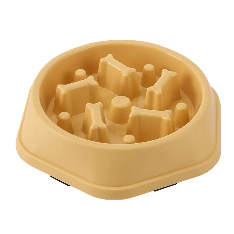 Pet Cat Dog Slow Food Bowl