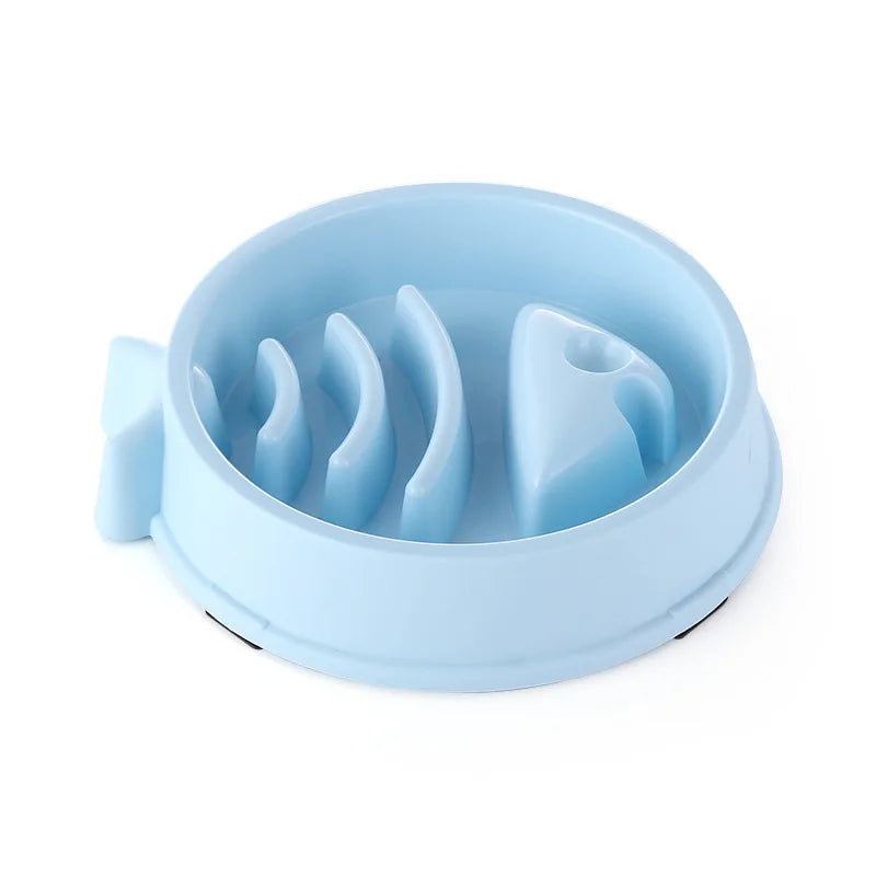 Pet Cat Dog Slow Food Bowl