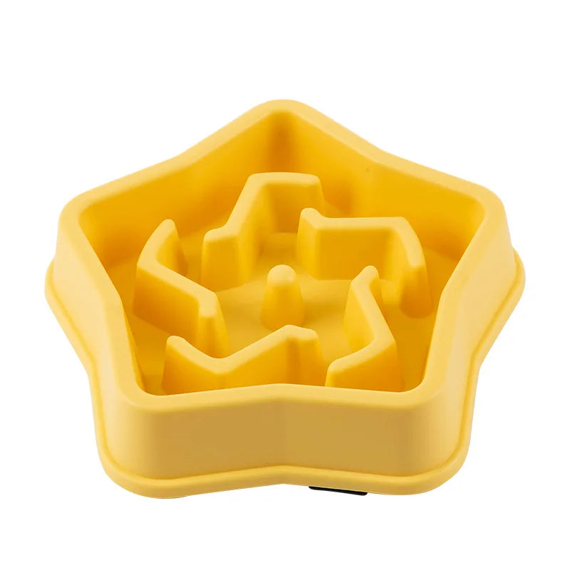 Pet Cat Dog Slow Food Bowl