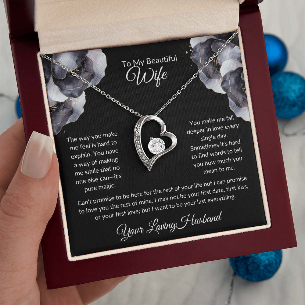 Forever Love Necklace for My Wife