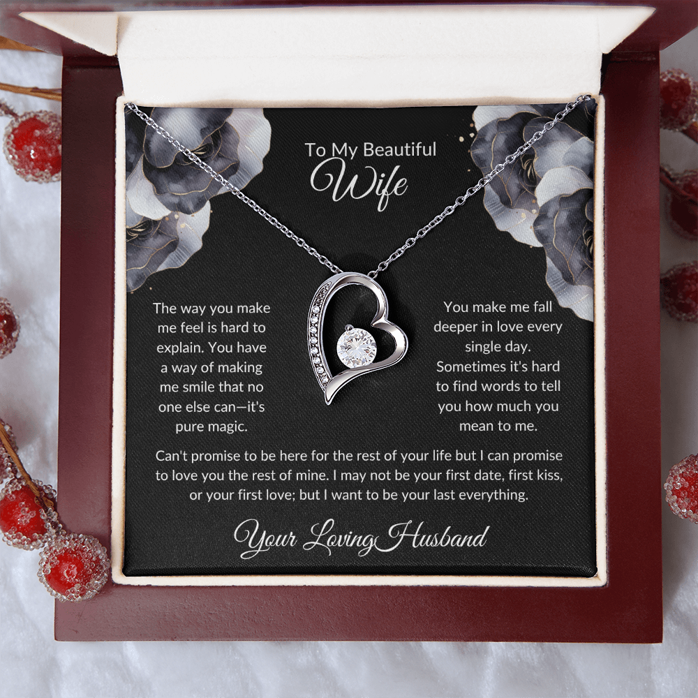 Forever Love Necklace for My Wife
