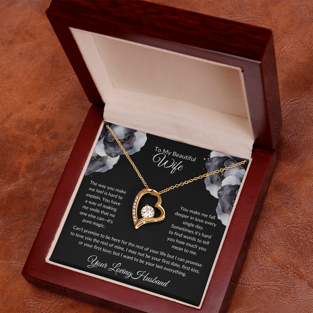 Forever Love Necklace for My Wife