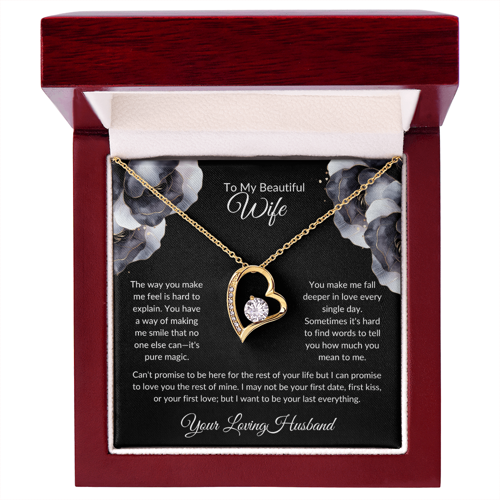 Forever Love Necklace for My Wife