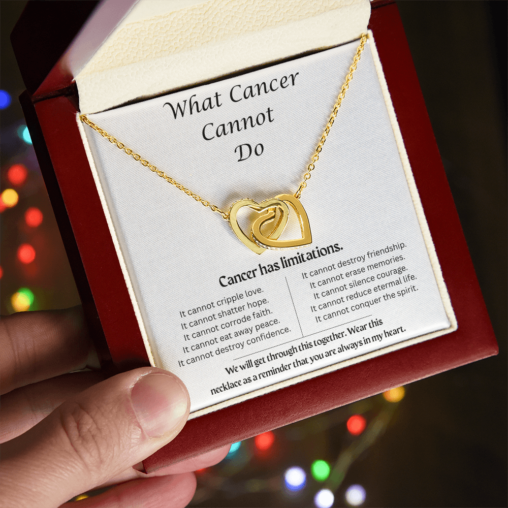 Wrapped in Love Cancer Support Necklace