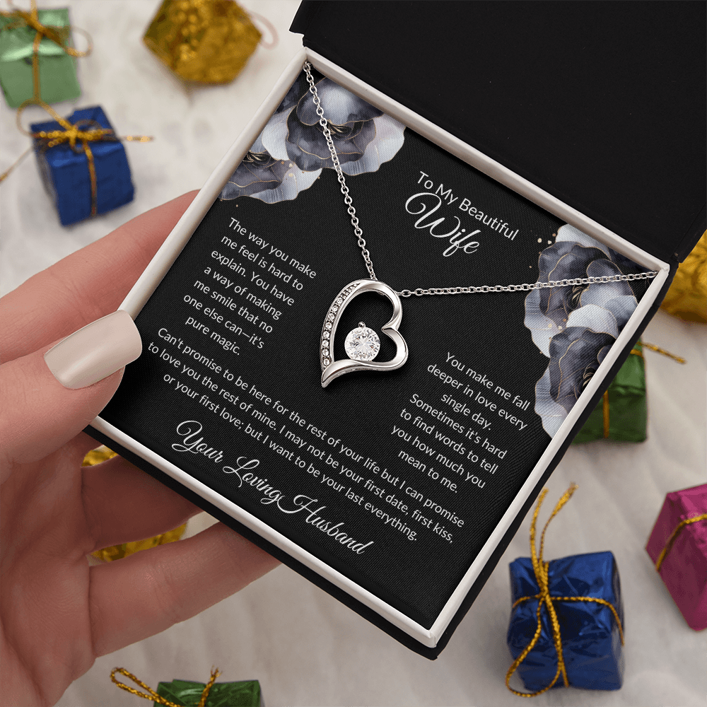 Forever Love Necklace for My Wife