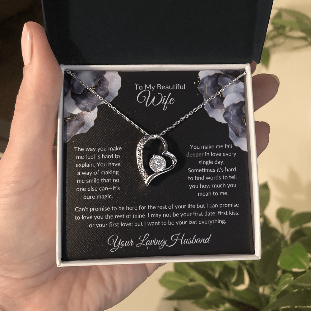 Forever Love Necklace for My Wife