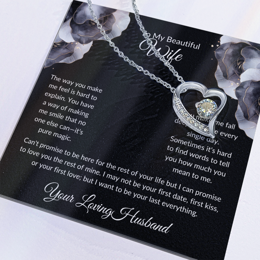 Forever Love Necklace for My Wife