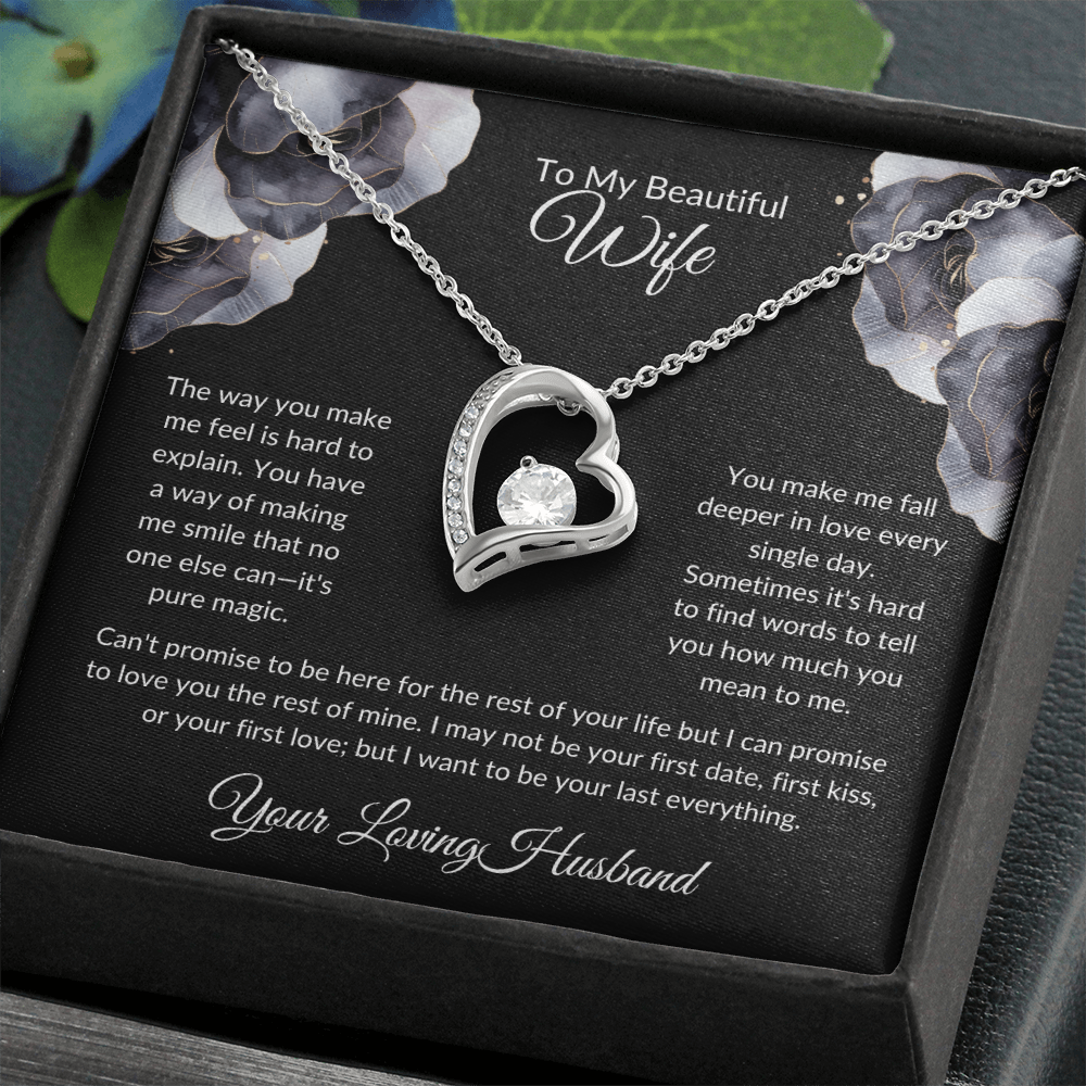 Forever Love Necklace for My Wife