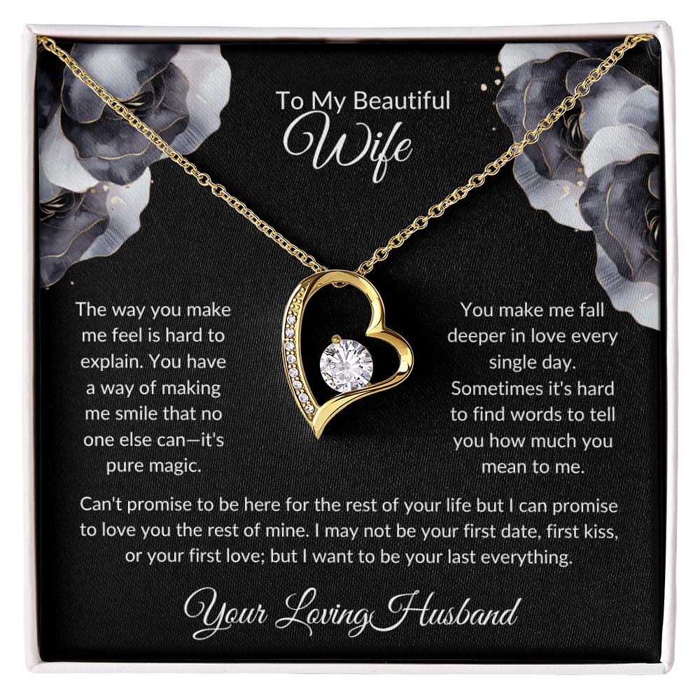 Forever Love Necklace for My Wife