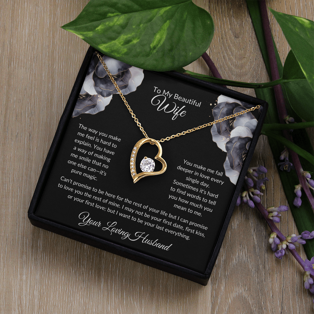 Forever Love Necklace for My Wife