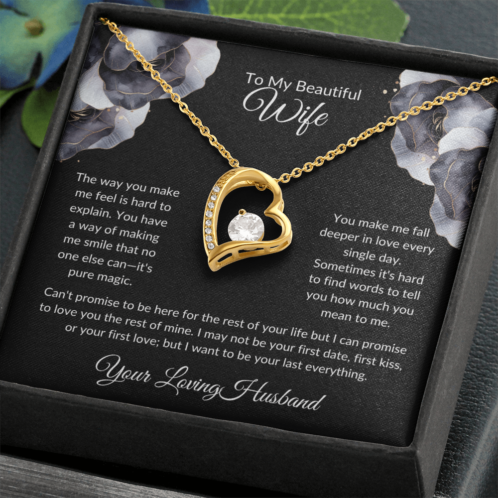 Forever Love Necklace for My Wife